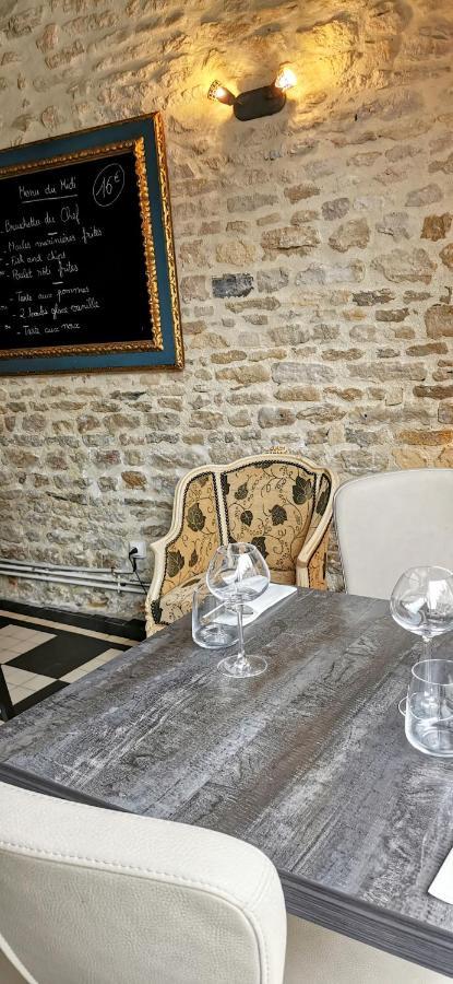Hotel Restaurant Le Mulberry Arromanches Exterior foto